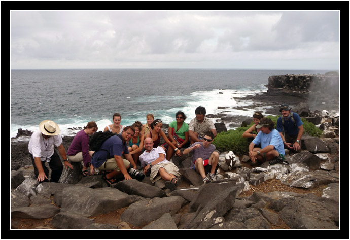Our group from the Floreana, January 2010
