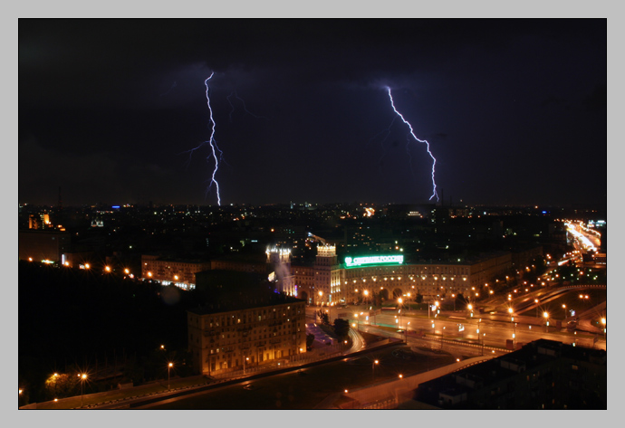 Moscow Thunderstorms